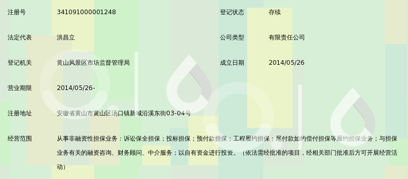 乾庄非融资担保