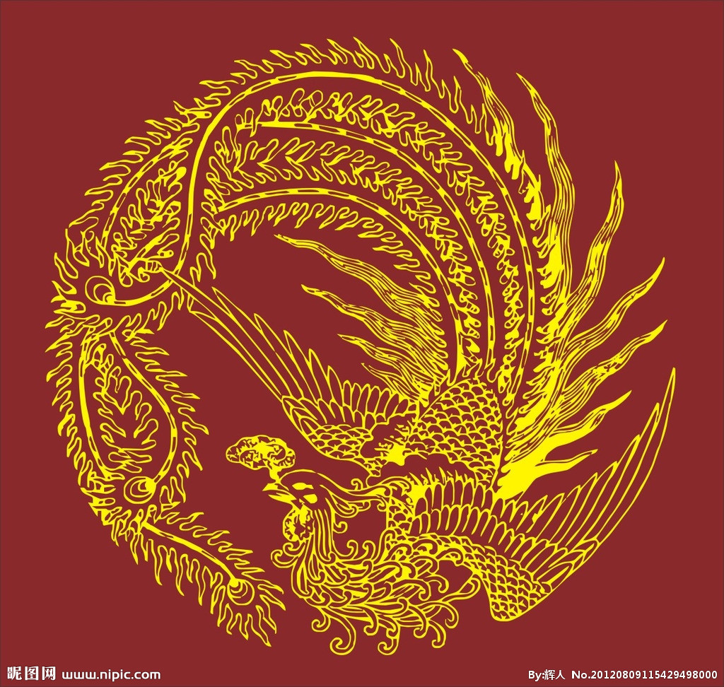 凤纹_360百科