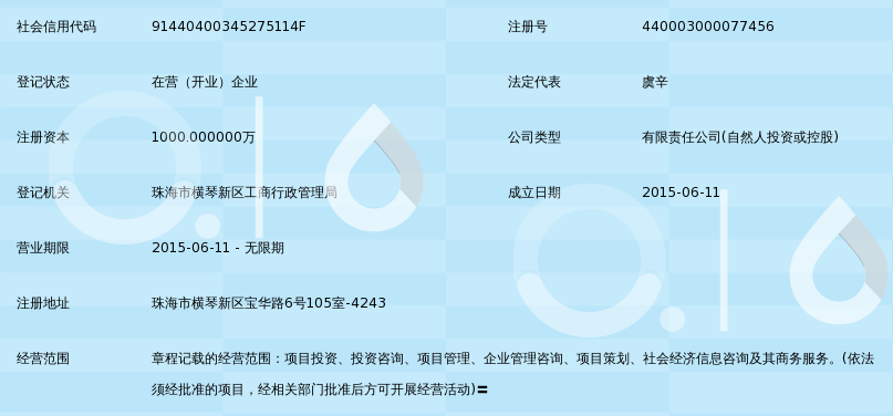 珠海商务咨询