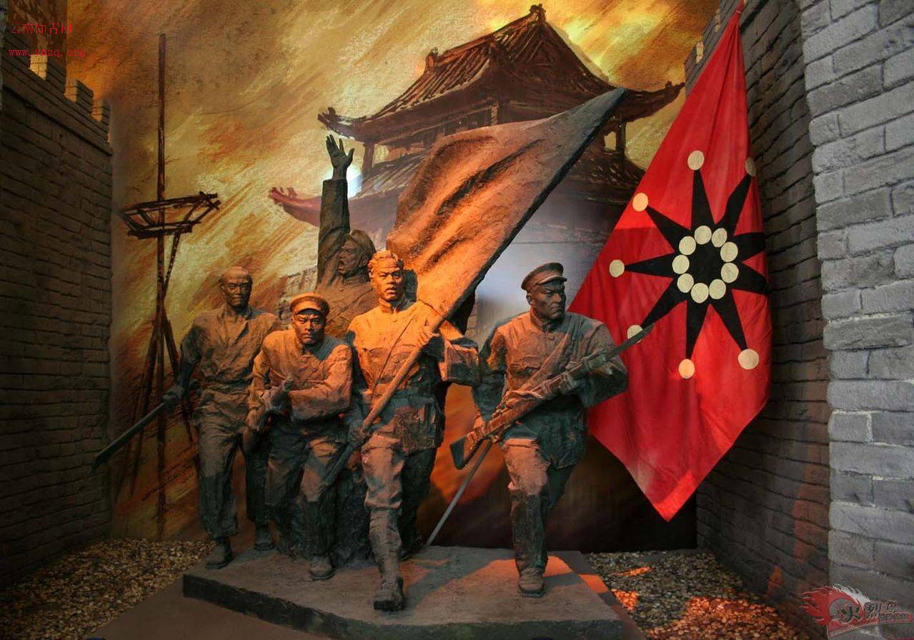 1911年10月29日，太原爆发起义。图为太原首义门-军事史-图片