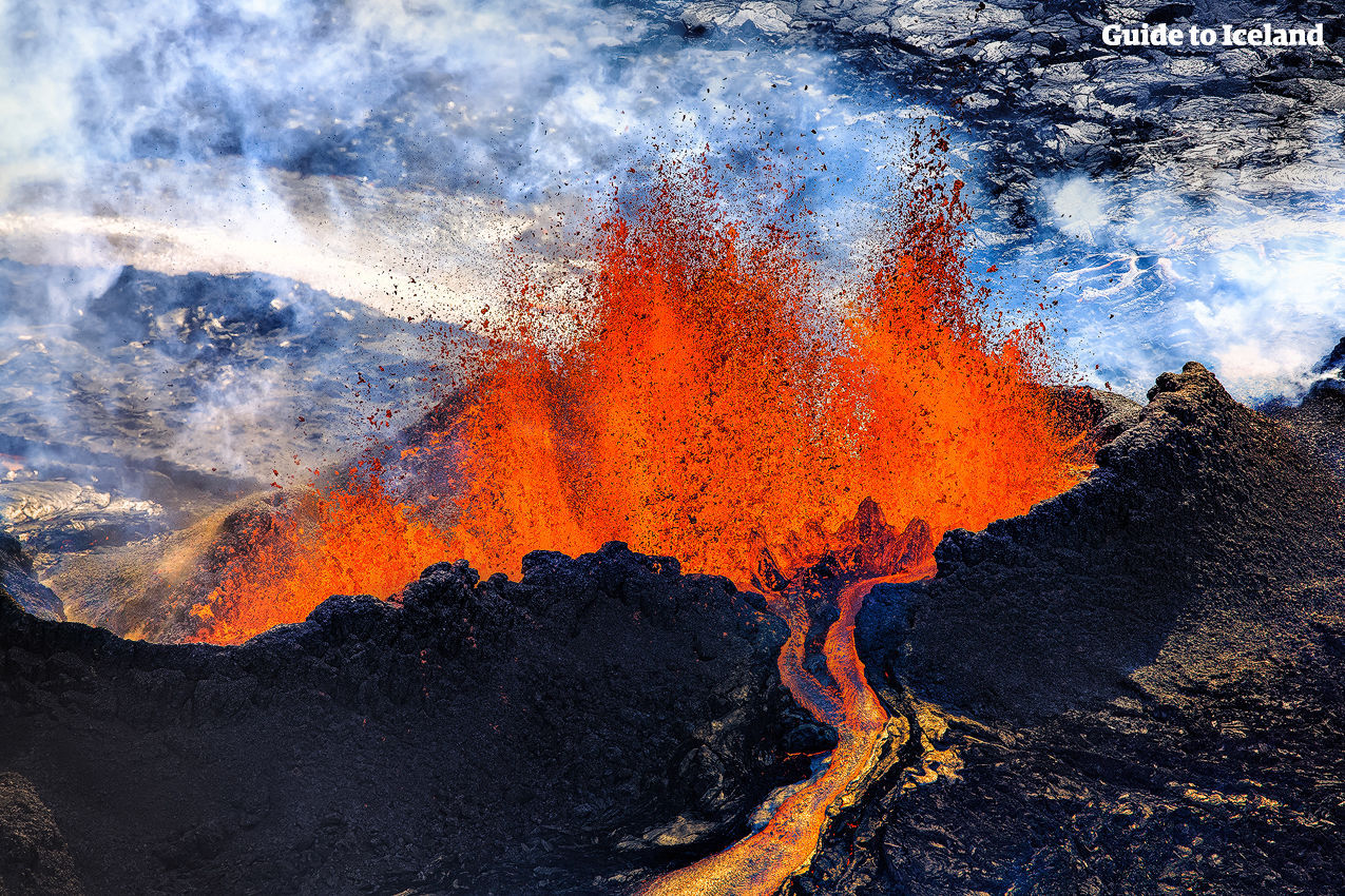 2021冰岛火山爆发II摄影图