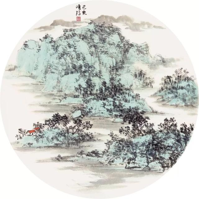 国画山水画比赛作品