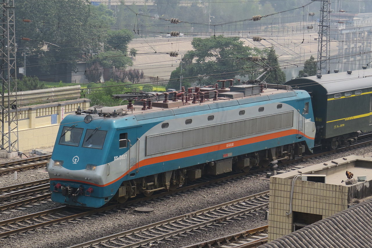 「图」海达尔火车模型 中国韶山1型（SS1）电力机车图片1-马可波罗网