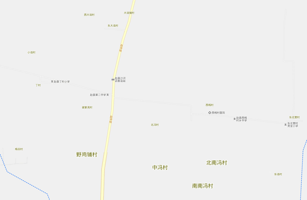 赵县地图_石家庄地图查询