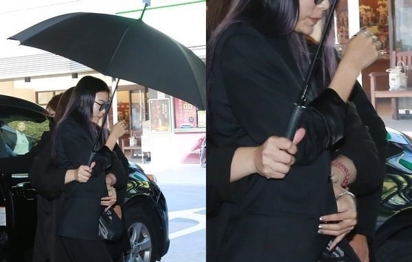 高以翔女友紫色长发