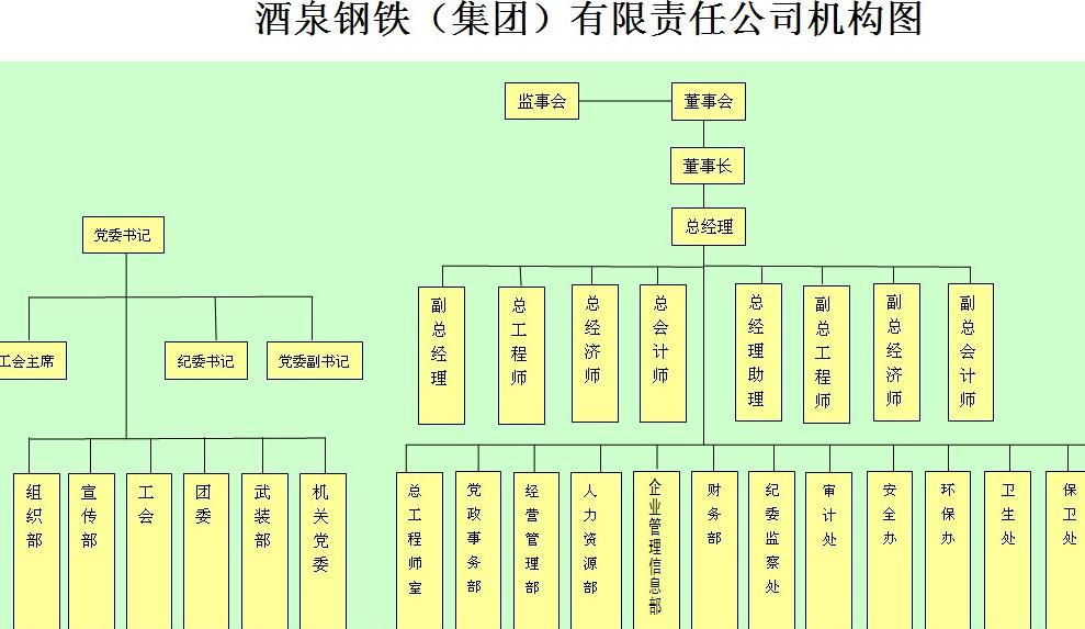 酒泉钢铁(集团)有限责任公司