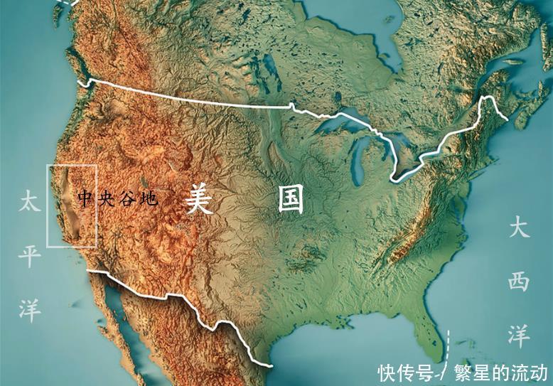 北美大陆桥地图图片