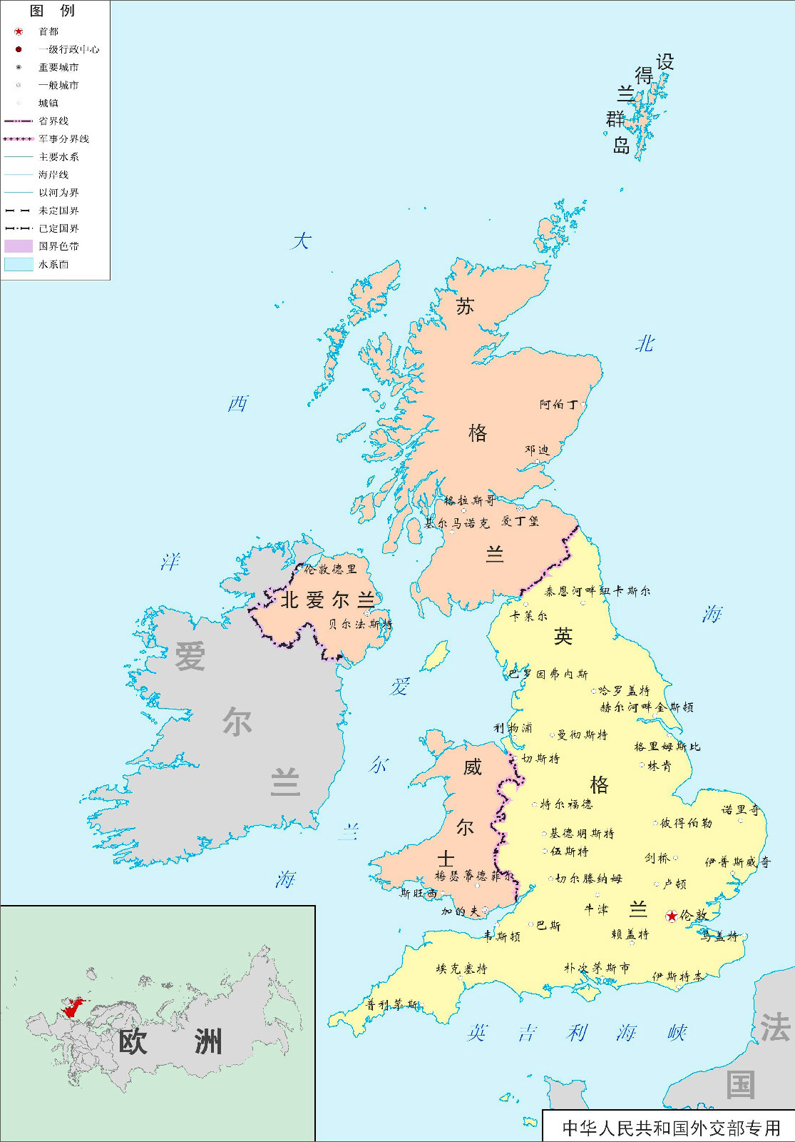 联合王国。详细的英国地理地图，根据海拔高度着色，有河流，湖泊，山脉。矢量地图与国旗。插画图片素材_ID:345232684-Veer图库