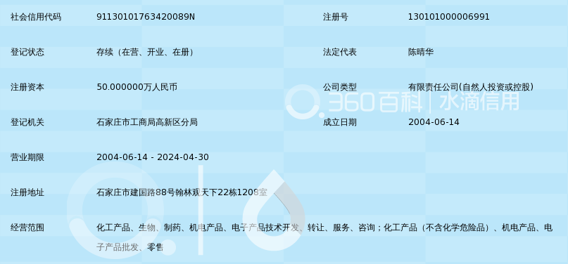 石家庄开发区宝利达科技开发有限公司