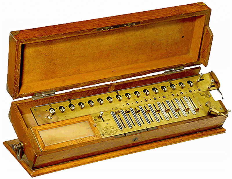 decolmar(1785-1870,制作成功第一台成品计算机(arithmometer)