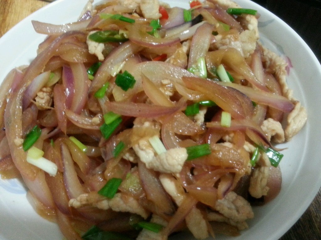 一块肉和一个洋葱，这个做法比川菜传统做法做出来好吃多了。#洋葱炒肉丝 - 哔哩哔哩