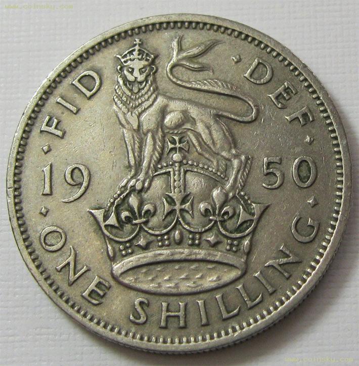 符号为"/-",1英镑=20先令,1先令=12便士,在1971年英国货币改革时被