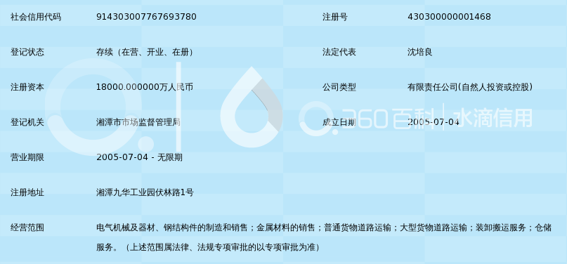 湘潭永达机械制造有限公司