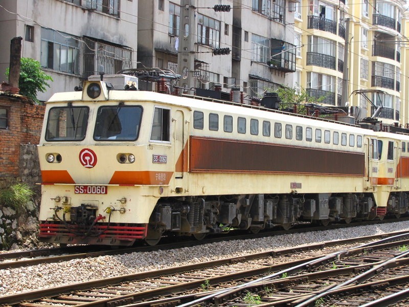 韶山7型电力机车图册_360百科