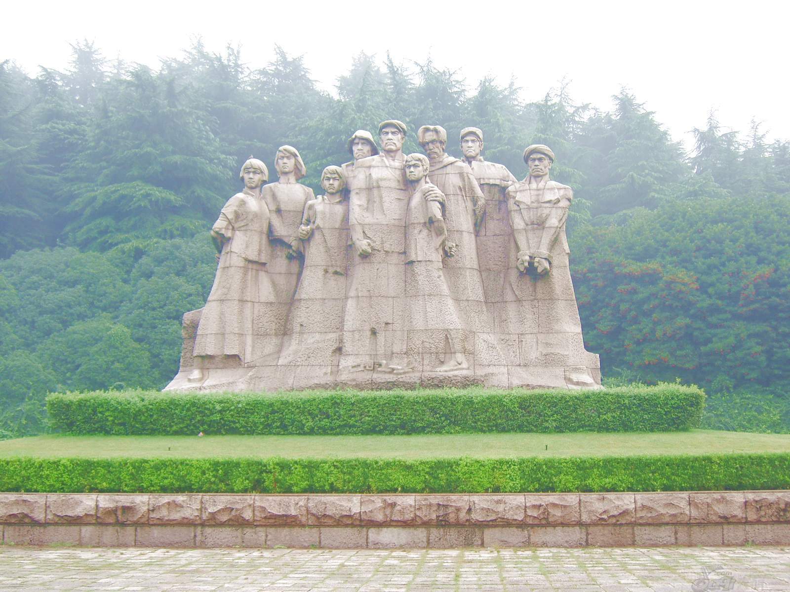雨花台烈士陵园图册 360百科