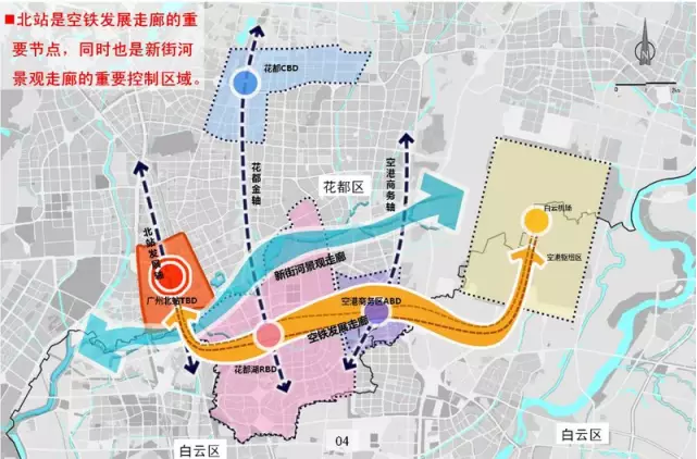 廣州北站已經接入京廣,武廣,以及正在建設的廣清城軌,地鐵九號線,未來