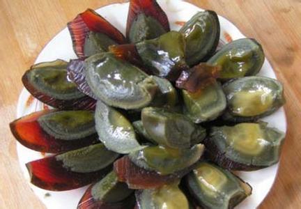 黄许松花皮蛋 360百科