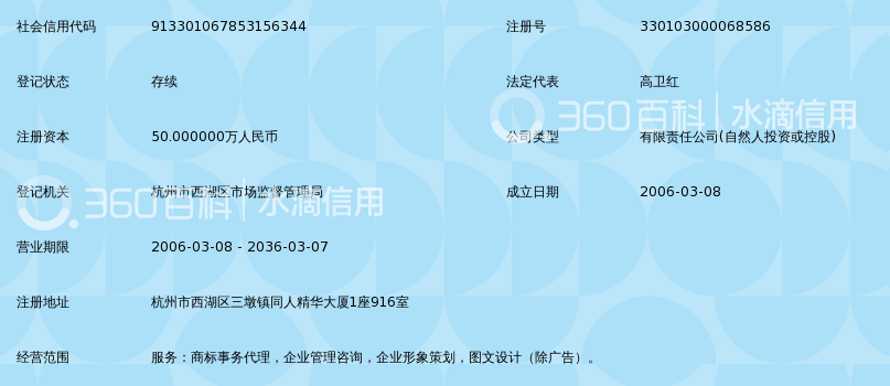 杭州传奇知识产权代理有限公司
