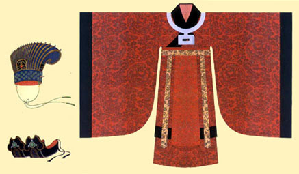 皇帝朝服_360百科