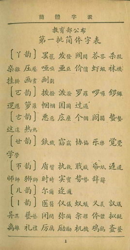 简化字图册_360百科