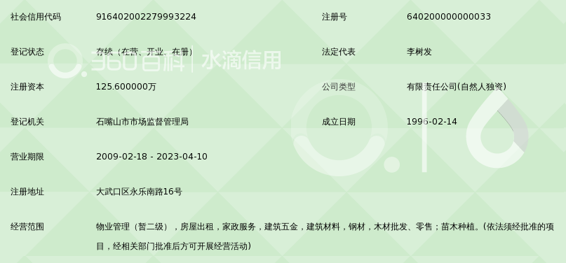 石嘴山市新源物业服务有限公司