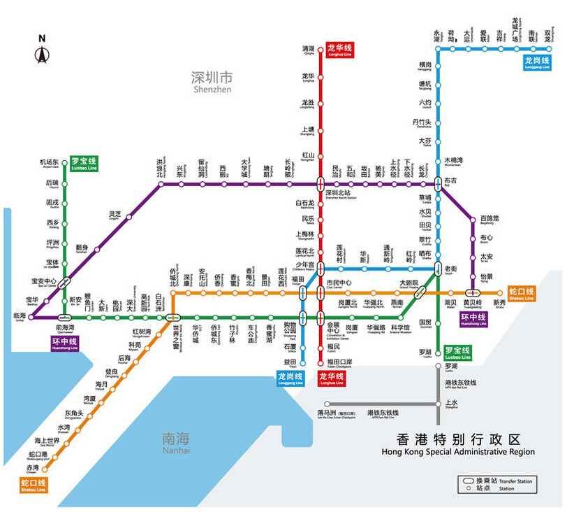 2020深圳地铁图 线路图图片