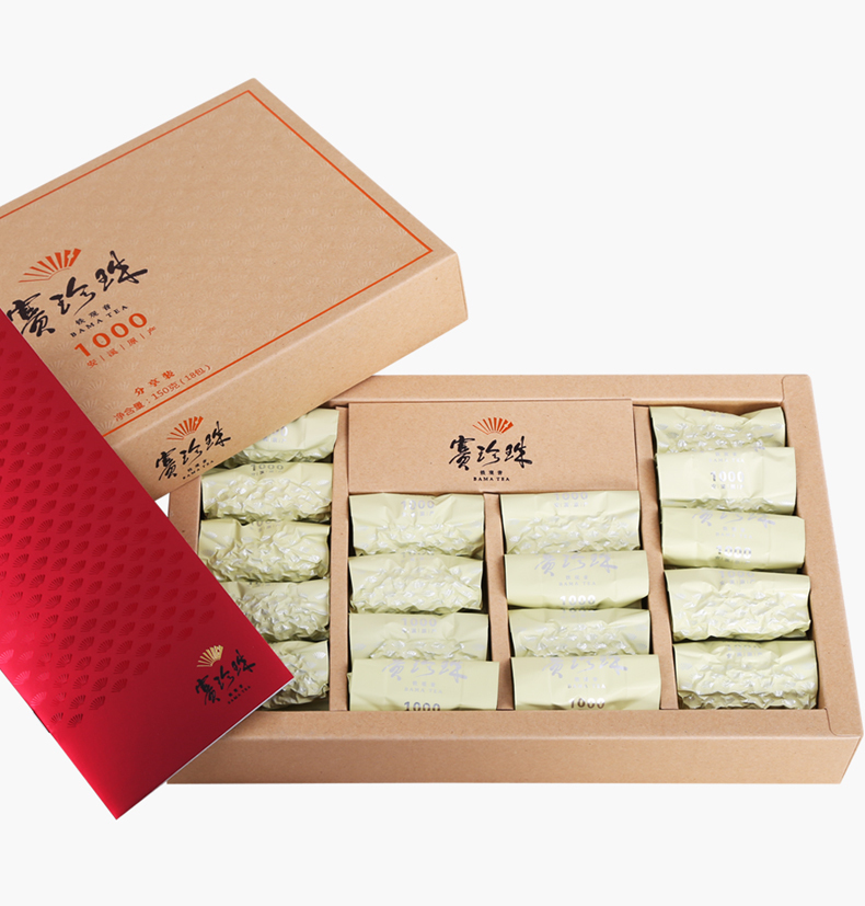 八马茶业安溪特级浓香铁观音赛珍珠1000分享装150克