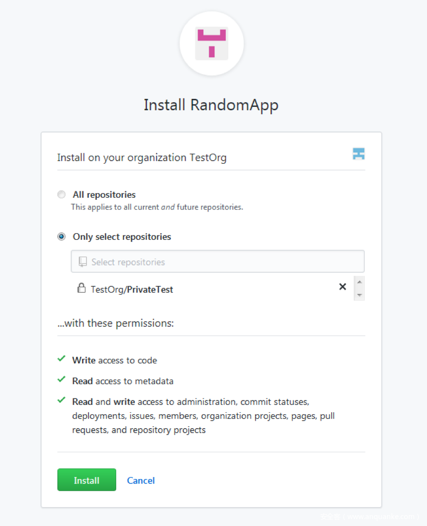 在请求一系列权限时安装应用程序 在请求一系列权限时安装应用程序