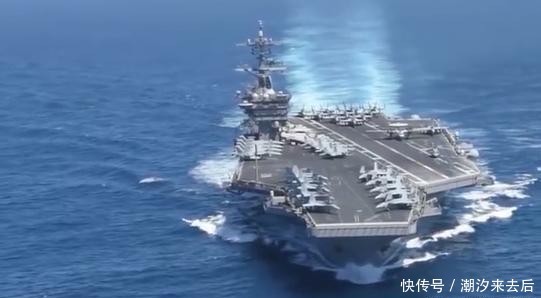 美军在伊朗的几个航母了