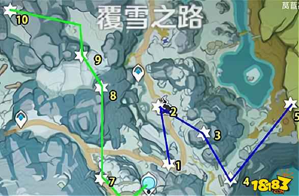 原神雪山绯红玉髓位置分布图插图(13)