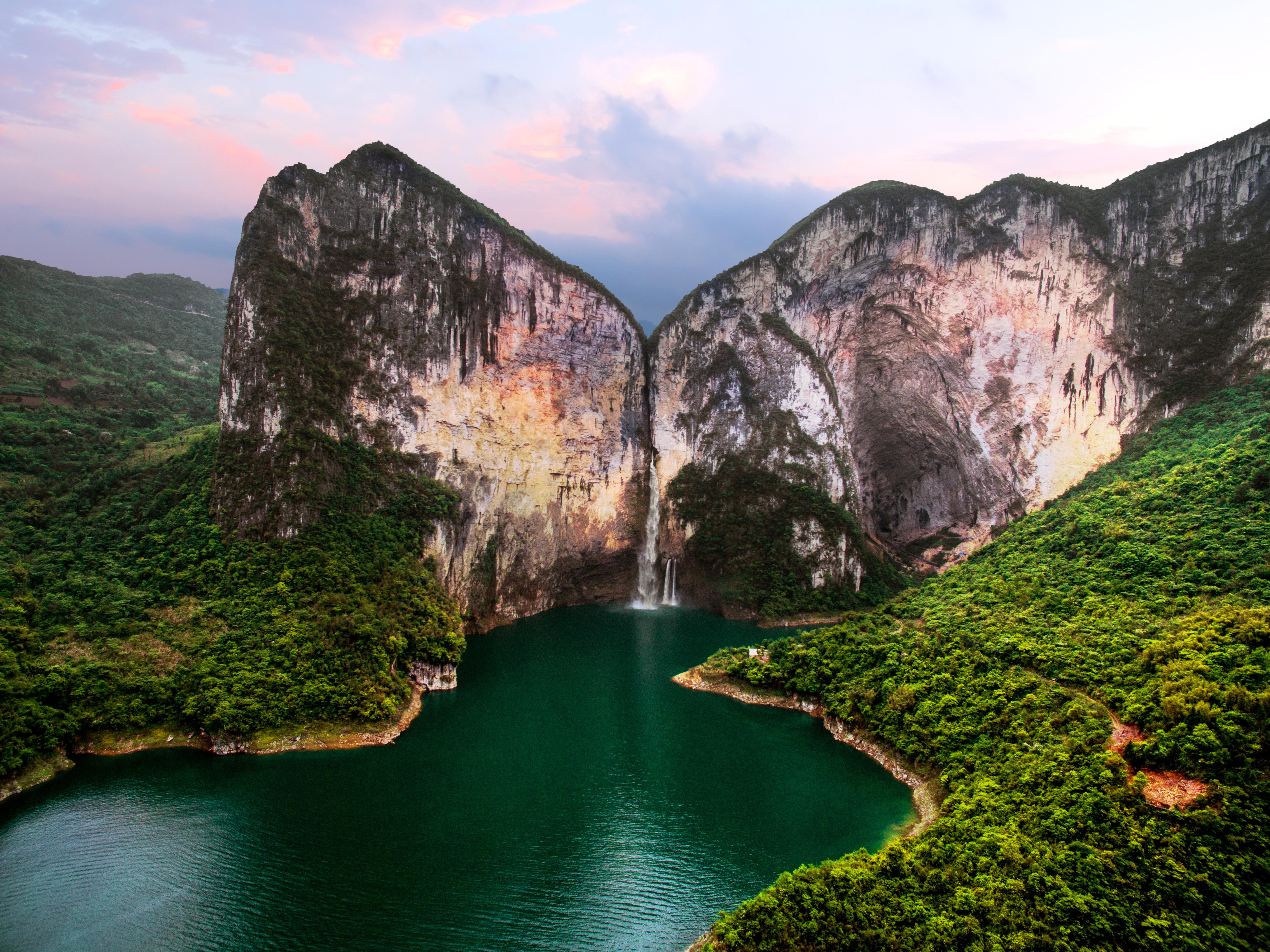 恩施大清江蝴蝶崖风景区的美|清江|恩施|风景区_新浪新闻