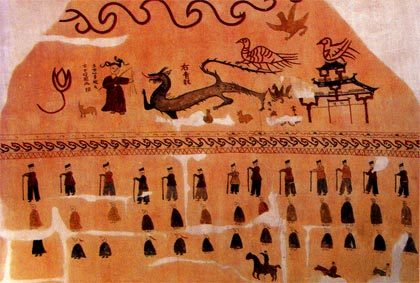 昭通东晋霍承嗣墓壁画