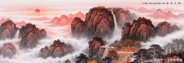 国画山水画比赛作品