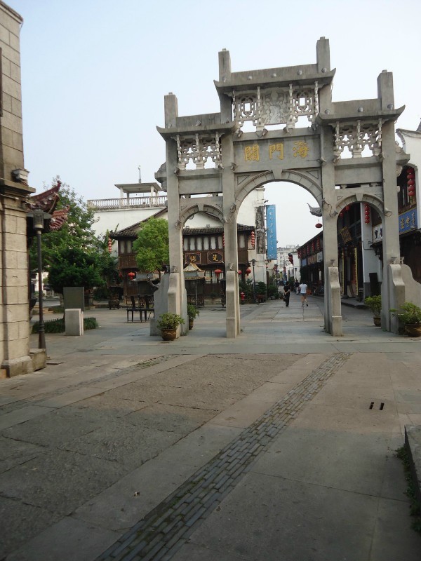 江苏海门老街和老照片图片