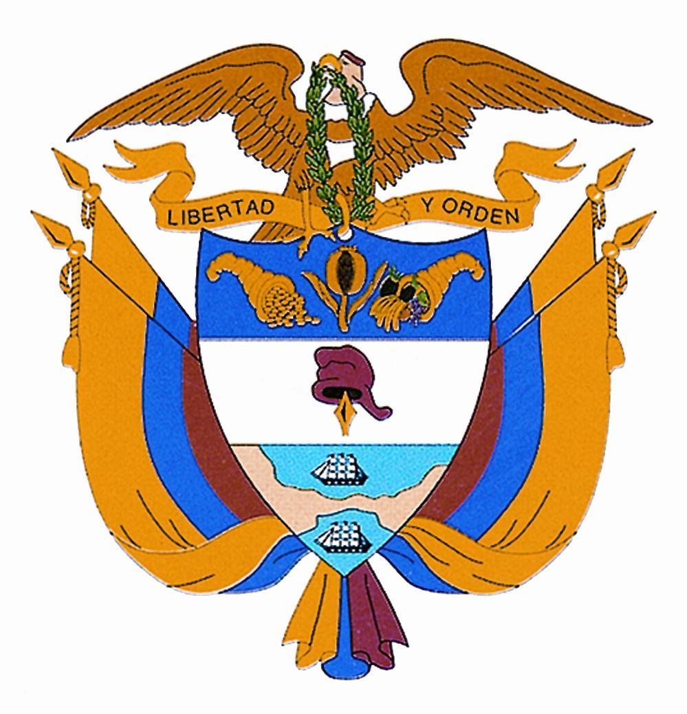 哥伦比亚国徽图片