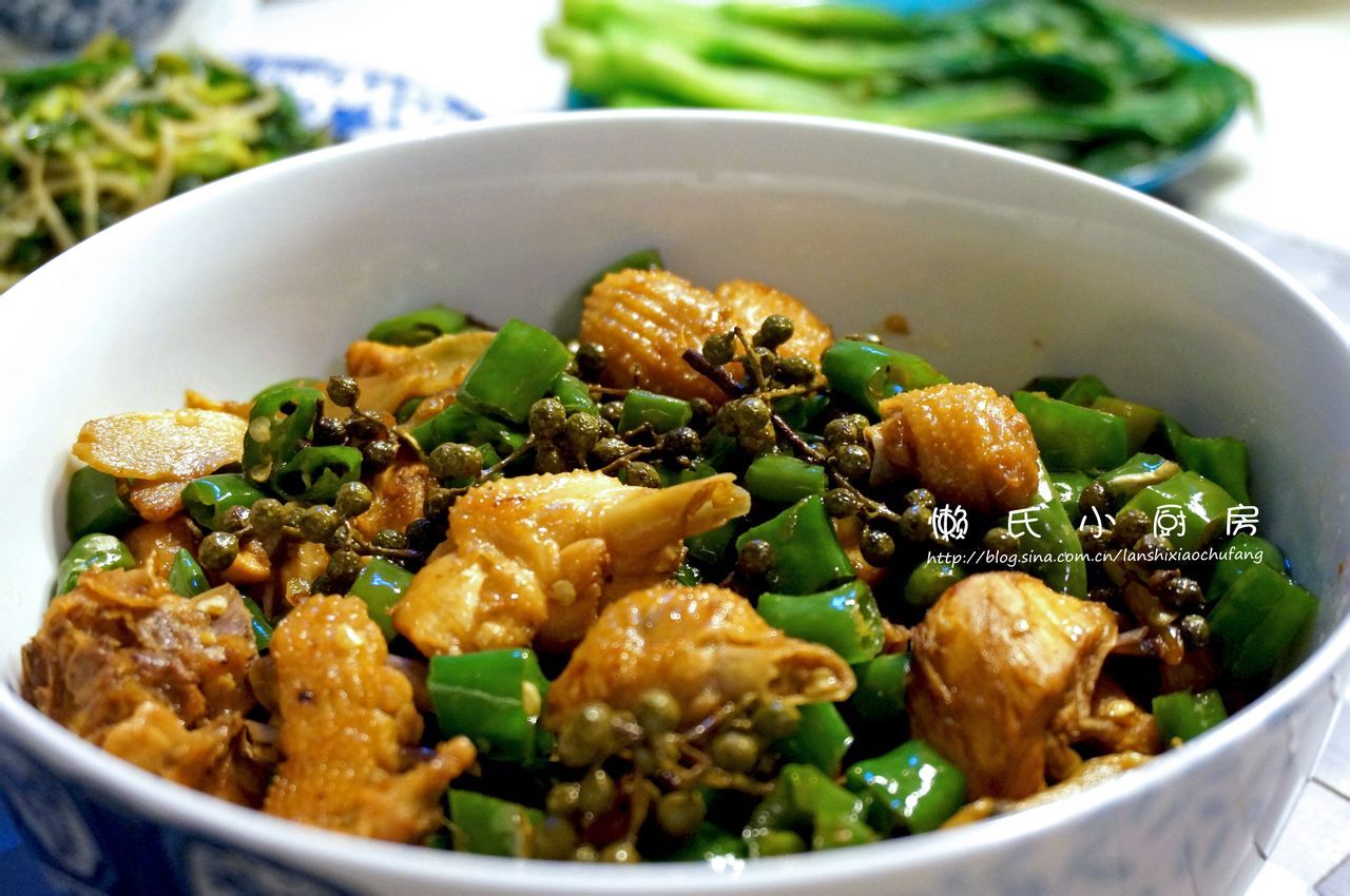 麻辣双椒鸡图册_360百科