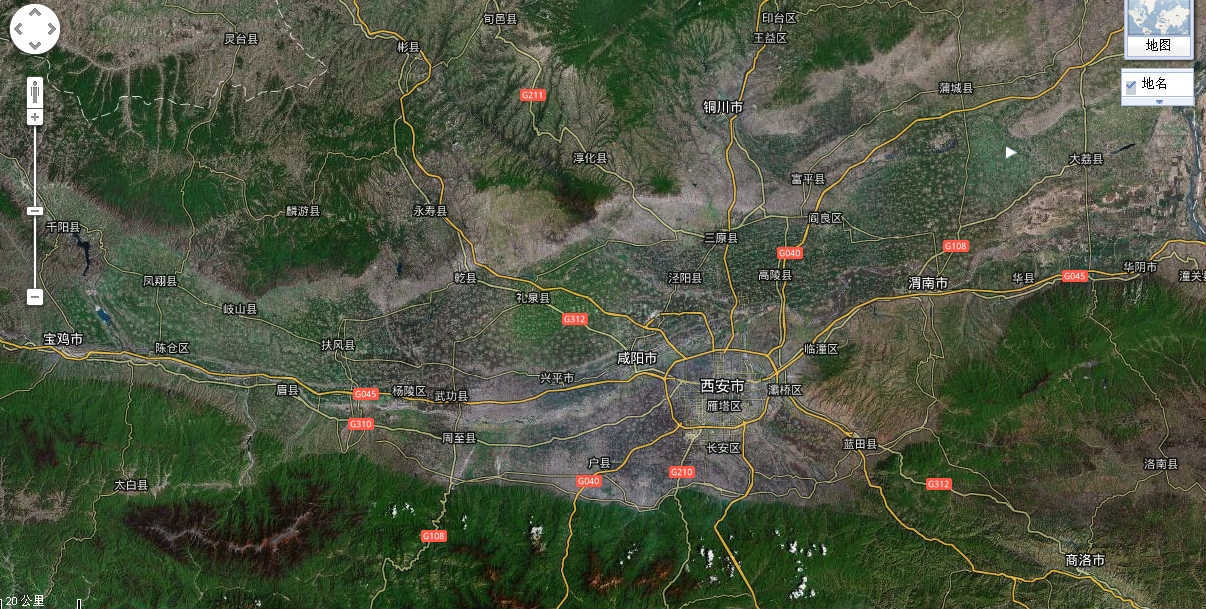 关中盆地_360百科