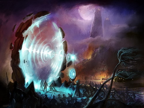 穿越时间与空间的魔域探险：sf 魔域中的时空奥秘