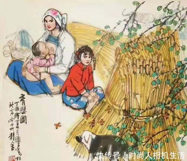 画画家是怎么画的