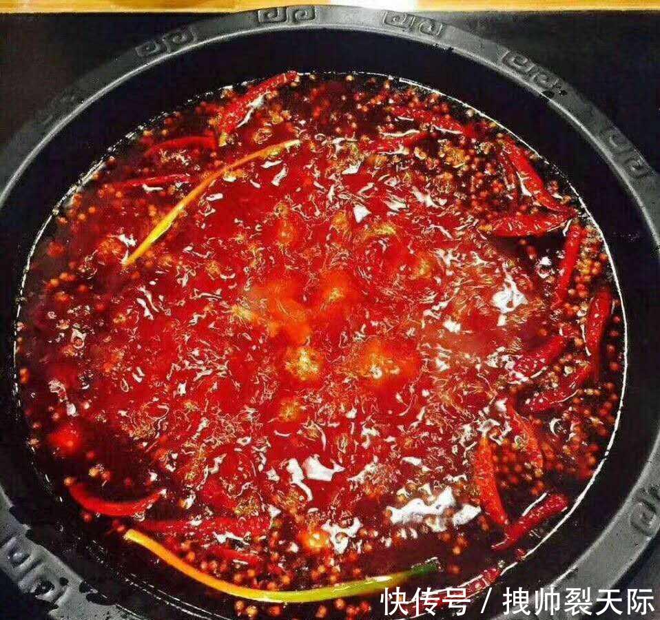 吃辣吃得很厉害