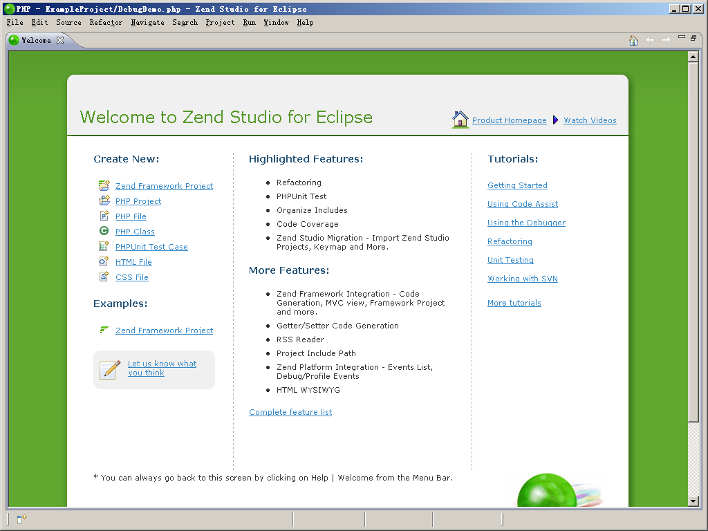 zend studio 10.0.1