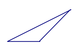 钝角三角形画法图片