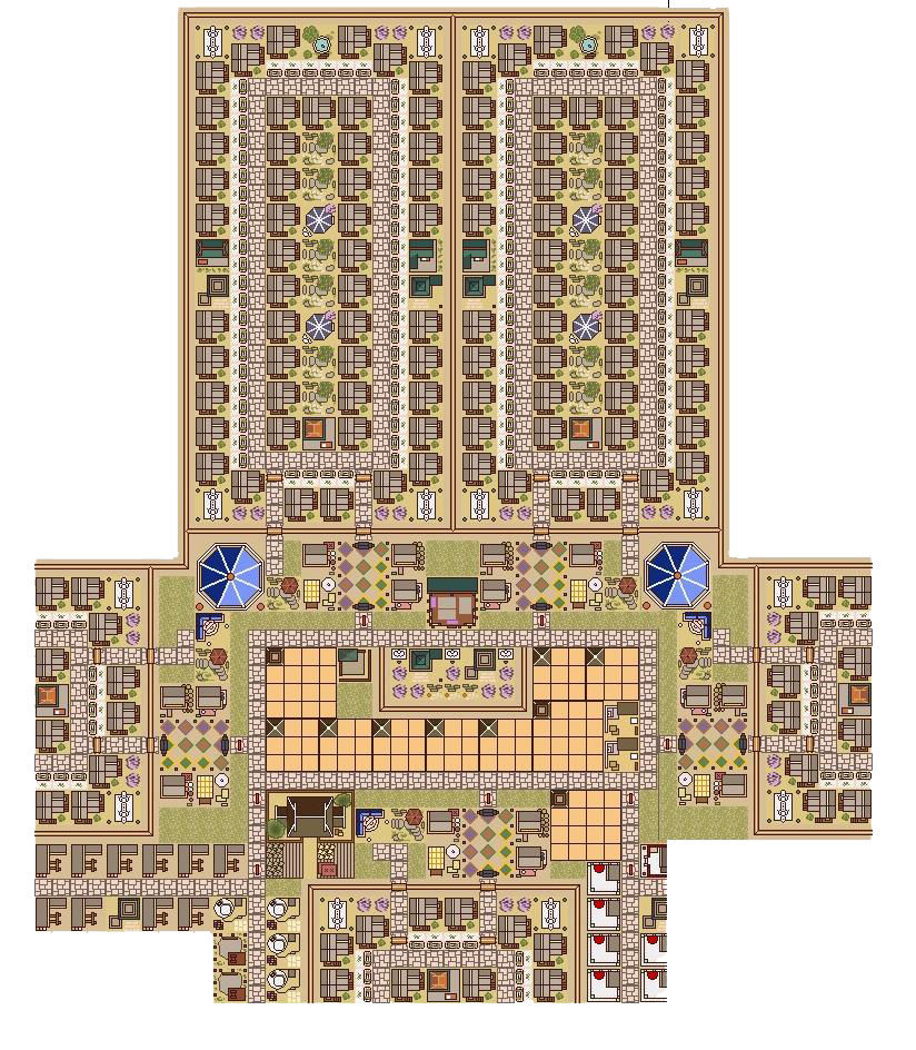 游戏《龙之崛起》之平面布局图