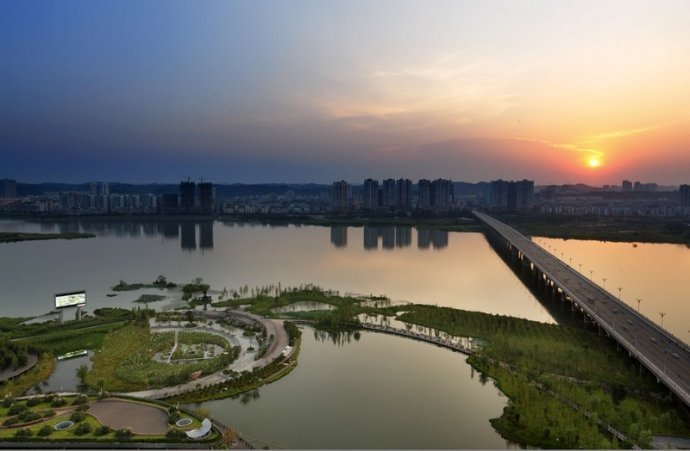 绵阳河东新区图片