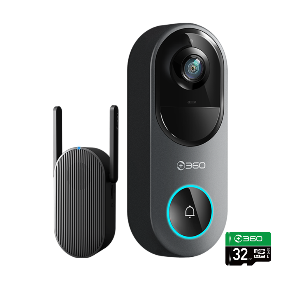 360可视门铃R6-5MP+32G